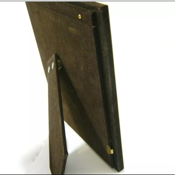 𝅺Solid brass photo frame with lacquer finish - Picture 3 of 4